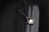 Authentic GUCCI Vintage Shoulder Hand Bag Purse Enamel Black Junk 3118J