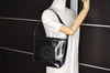 Authentic GUCCI Vintage Shoulder Hand Bag Purse Enamel Black Junk 3118J