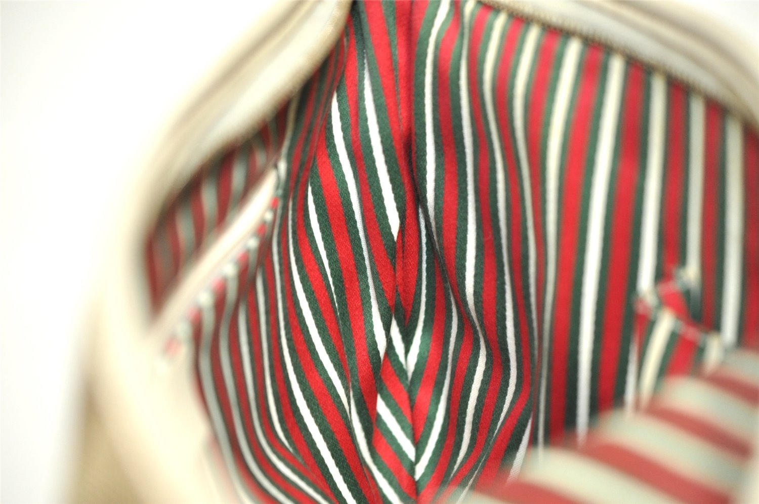 Authentic GUCCI New Britt Shoulder Bag GG Canvas Leather 169998 Brown 3119I