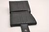 Authentic GUCCI Vintage Bifold Wallet Purse GG Canvas Leather 112664 Black 3119J