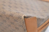 Authentic GUCCI Micro GG PVC Leather Clutch Hand Bag Purse Brown Junk 3119K