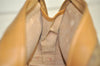 Authentic GUCCI Micro GG PVC Leather Clutch Hand Bag Purse Brown Junk 3119K
