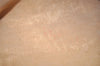 Authentic GUCCI Micro GG PVC Leather Clutch Hand Bag Purse Brown Junk 3119K