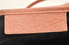 Authentic BALENCIAGA Navy Caba XS 2Way Hand Bag Leather 390346 Pink 3121I