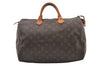 Authentic Louis Vuitton Monogram Speedy 35 Hand Boston Bag M41524 LV 3121J