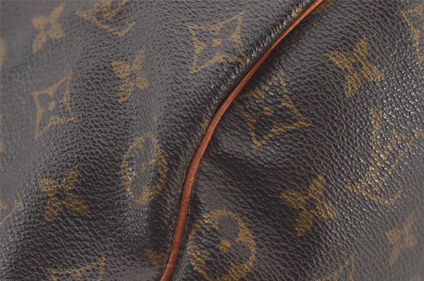 Authentic Louis Vuitton Monogram Speedy 35 Hand Boston Bag M41524 LV 3121J