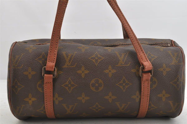 Authentic Louis Vuitton Monogram Papillon 26 Hand Bag Old Model LV Junk 3121K