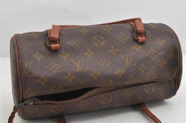 Authentic Louis Vuitton Monogram Papillon 26 Hand Bag Old Model LV Junk 3121K