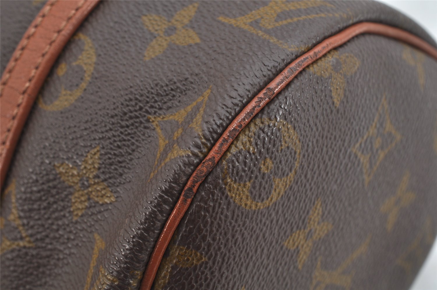 Authentic Louis Vuitton Monogram Papillon 26 Hand Bag Old Model LV Junk 3121K