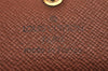 Auth Louis Vuitton Monogram Pochette Porte Monnaie Credit Wallet M61726 LV 3123J