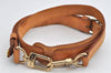 Authentic Louis Vuitton Leather Shoulder Strap Beige 36.2-43.3" LV 3123K