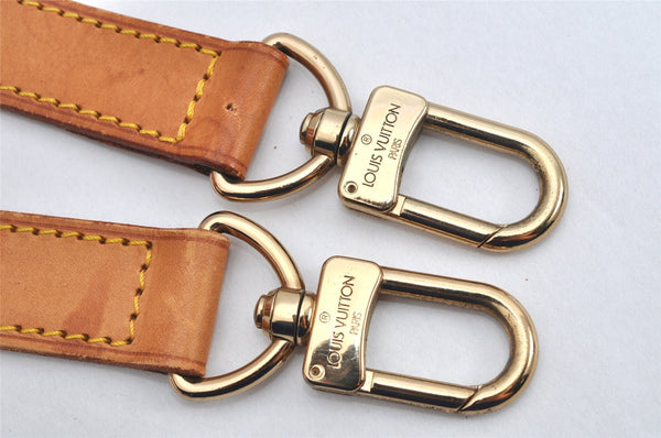 Authentic Louis Vuitton Leather Shoulder Strap Beige 36.2-43.3" LV 3123K