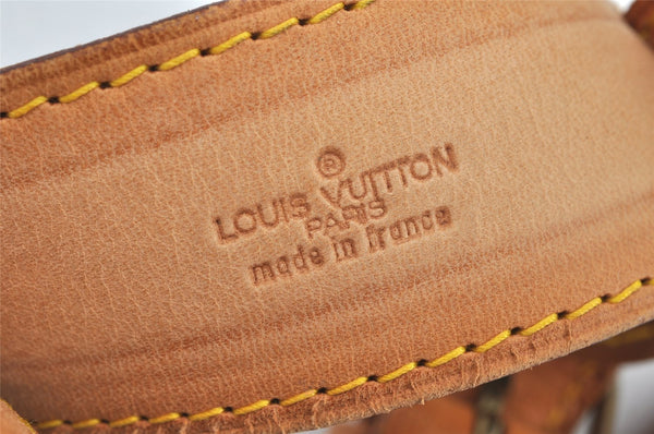 Authentic Louis Vuitton Leather Shoulder Strap Beige 36.2-43.3" LV 3123K