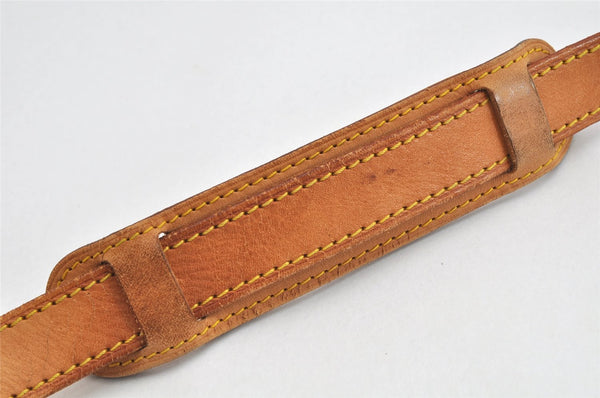 Authentic Louis Vuitton Leather Shoulder Strap Beige 36.2-43.3" LV 3123K