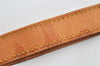 Authentic Louis Vuitton Leather Shoulder Strap Beige 36.2-43.3" LV 3123K