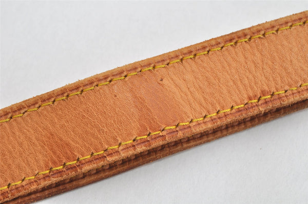 Authentic Louis Vuitton Leather Shoulder Strap Beige 36.2-43.3" LV 3123K