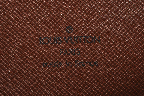 Authentic Louis Vuitton Monogram Saint Cloud GM M51242 Shoulder Cross Bag 3124I