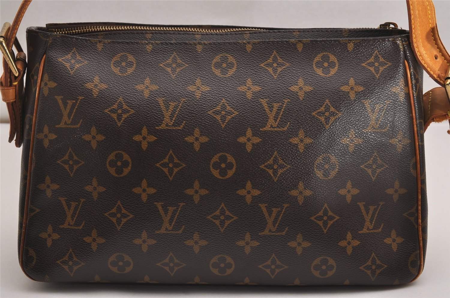 Authentic Louis Vuitton Monogram Viva Cite GM Shoulder Bag M51163 LV 3124J