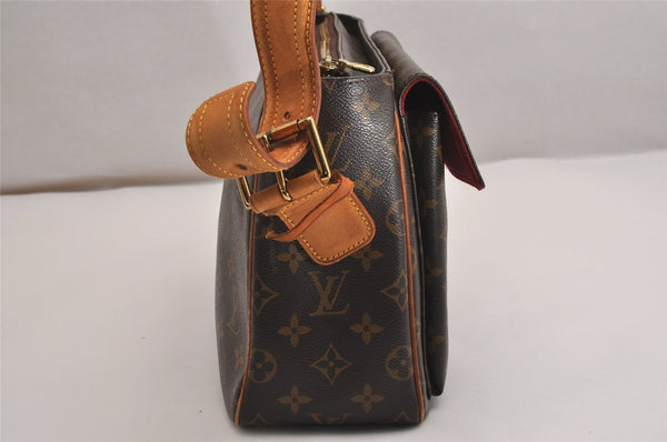 Authentic Louis Vuitton Monogram Viva Cite GM Shoulder Bag M51163 LV 3124J