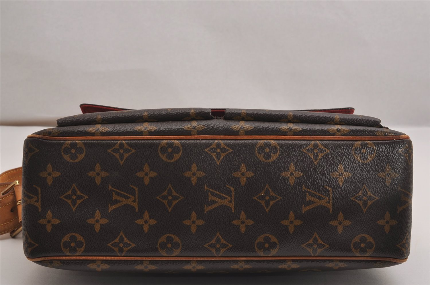 Authentic Louis Vuitton Monogram Viva Cite GM Shoulder Bag M51163 LV 3124J