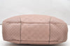 Authentic GUCCI Guccissima Bree GG Leather Shoulder Tote Bag 336754 Pink 3124K