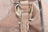 Authentic GUCCI Guccissima Bree GG Leather Shoulder Tote Bag 336754 Pink 3124K
