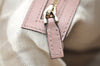 Authentic GUCCI Guccissima Bree GG Leather Shoulder Tote Bag 336754 Pink 3124K