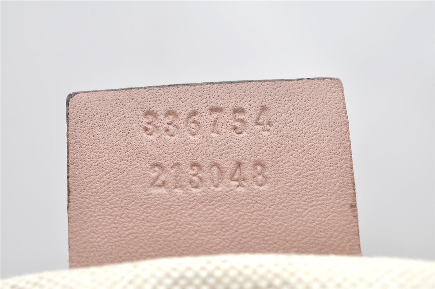 Authentic GUCCI Guccissima Bree GG Leather Shoulder Tote Bag 336754 Pink 3124K
