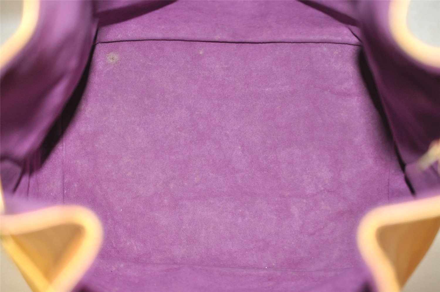 Authentic Louis Vuitton Epi Noe Shoulder Drawstring Bag Yellow M44009 LV 3125I