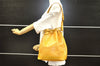 Authentic Louis Vuitton Epi Noe Shoulder Drawstring Bag Yellow M44009 LV 3125I