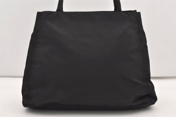 Authentic PRADA Vintage TESSUTO CITY Nylon Hand Bag B3864 Black 3125J