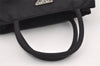 Authentic PRADA Vintage TESSUTO CITY Nylon Hand Bag B3864 Black 3125J
