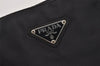 Authentic PRADA Vintage TESSUTO CITY Nylon Hand Bag B3864 Black 3125J