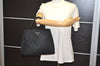 Authentic PRADA Vintage TESSUTO CITY Nylon Hand Bag B3864 Black 3125J
