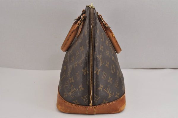 Authentic Louis Vuitton Monogram Alma Hand Bag Purse M51130 LV 3127J