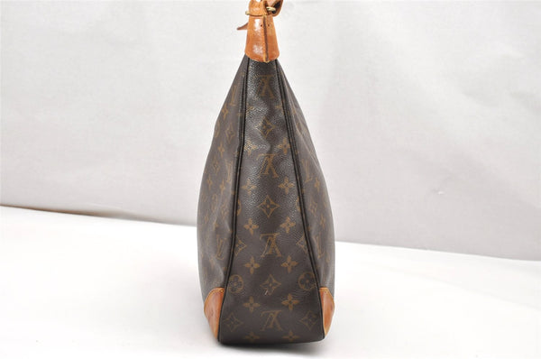 Authentic Louis Vuitton Monogram Boulogne 35 Shoulder Cross Bag M51260 LV 3127K