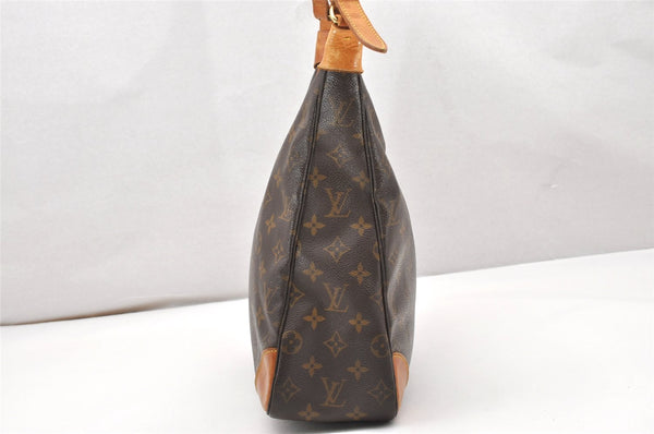 Authentic Louis Vuitton Monogram Boulogne 35 Shoulder Cross Bag M51260 LV 3127K