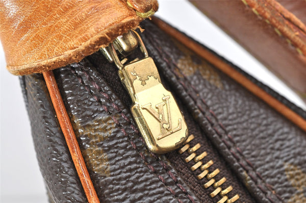 Authentic Louis Vuitton Monogram Boulogne 35 Shoulder Cross Bag M51260 LV 3127K