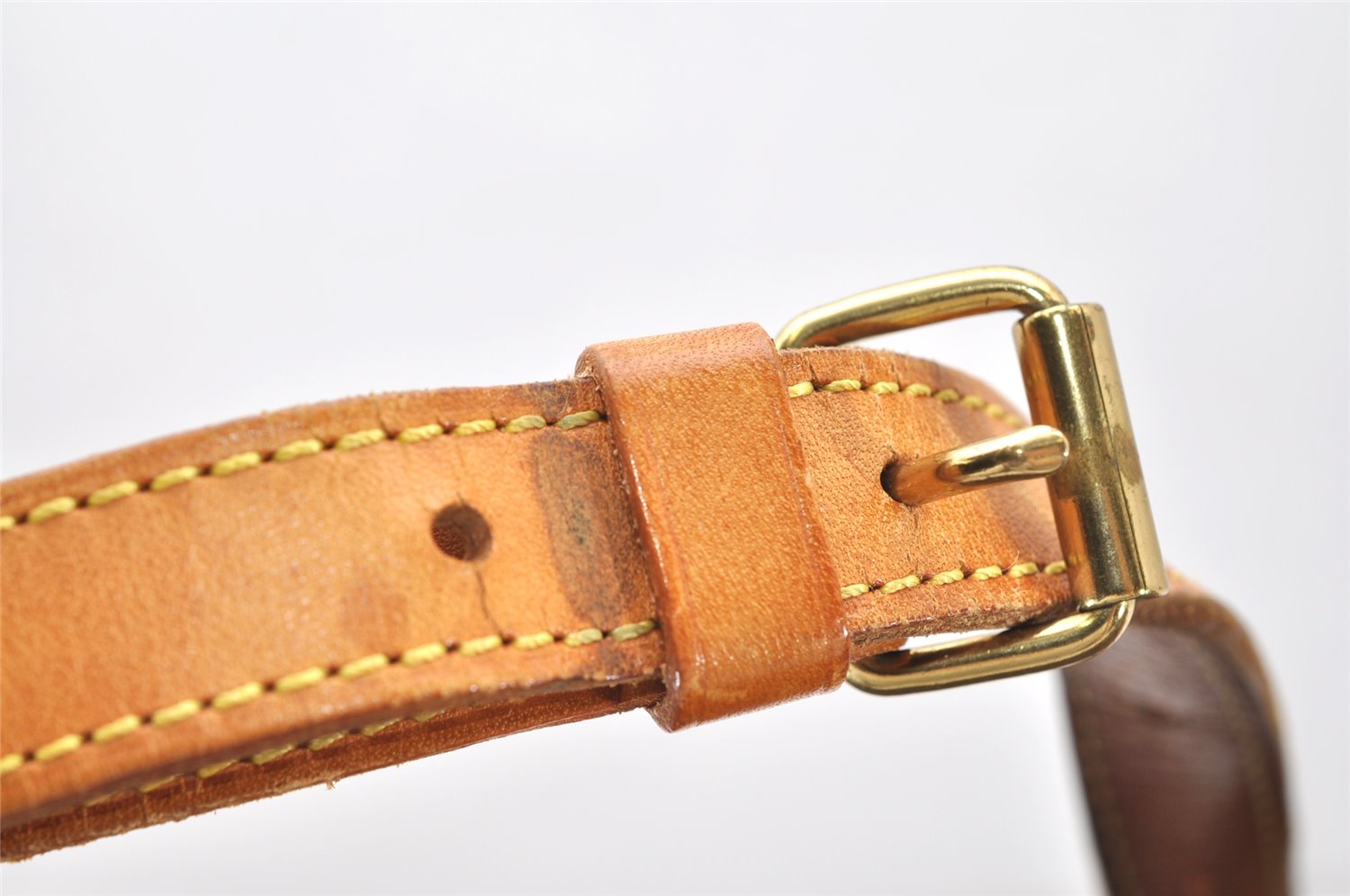 Authentic Louis Vuitton Monogram Boulogne 35 Shoulder Cross Bag M51260 LV 3127K