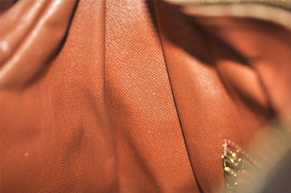 Authentic Louis Vuitton Monogram Boulogne 35 Shoulder Cross Bag M51260 LV 3127K