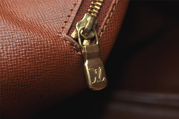 Authentic Louis Vuitton Monogram Boulogne 35 Shoulder Cross Bag M51260 LV 3127K