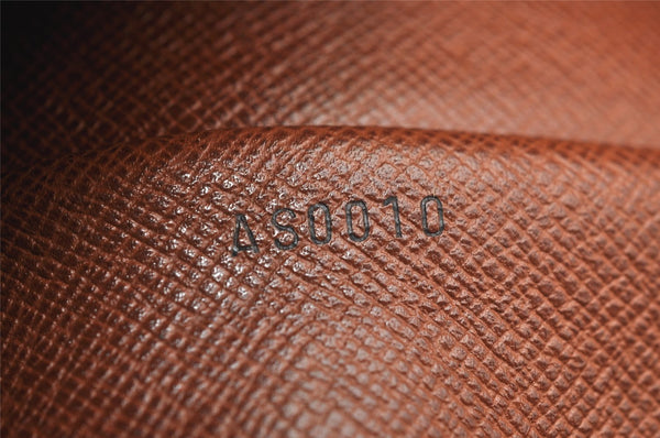 Authentic Louis Vuitton Monogram Boulogne 35 Shoulder Cross Bag M51260 LV 3127K