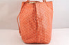 Authentic Goyard Saint Louis GM Shoulder Tote Bag PVC Leather Orange 3127M