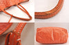 Authentic Goyard Saint Louis GM Shoulder Tote Bag PVC Leather Orange 3127M