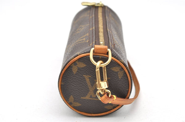 Authentic Louis Vuitton Monogram Papillon Pouch LV  3128K
