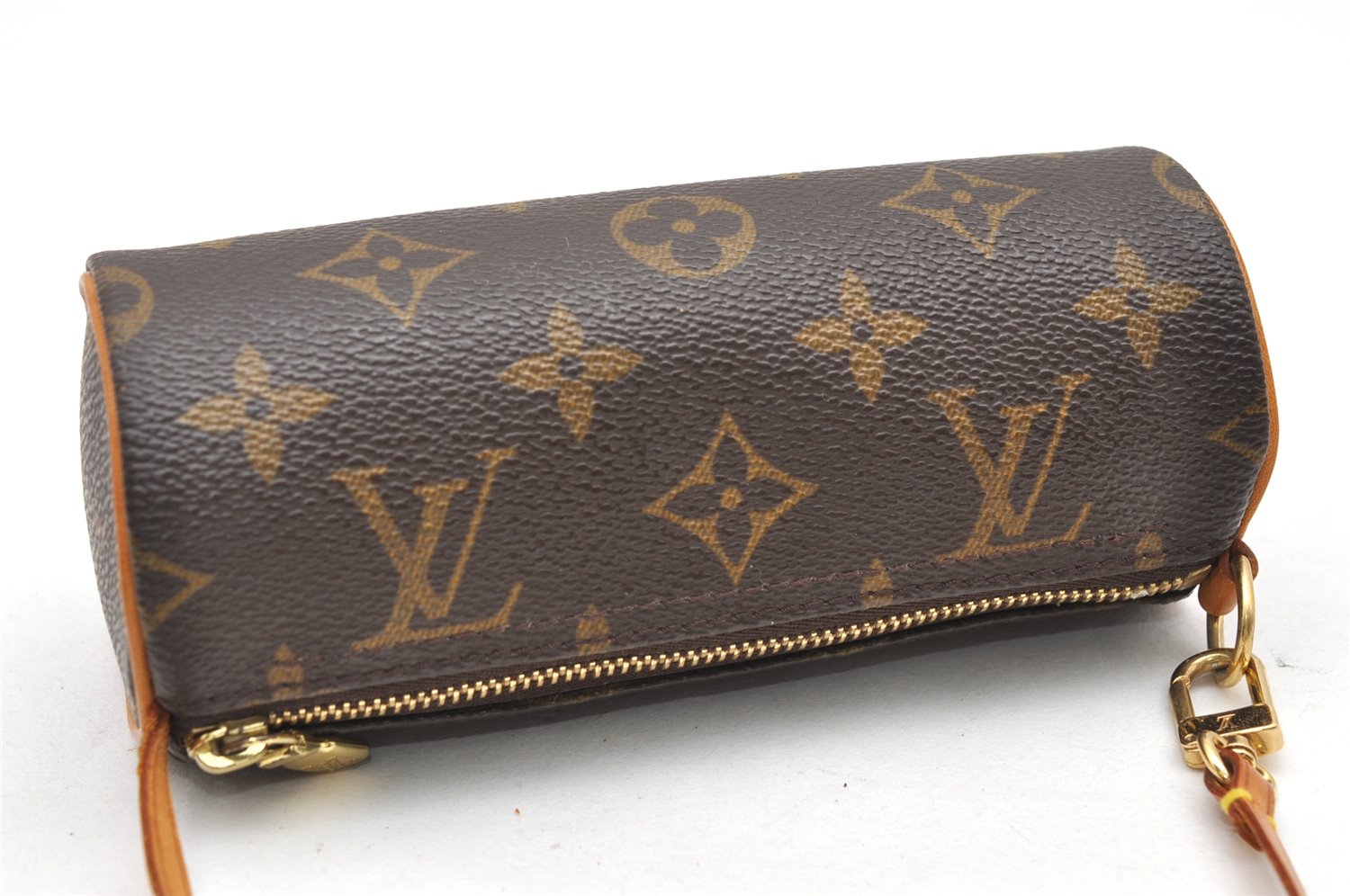 Authentic Louis Vuitton Monogram Papillon Pouch LV  3128K