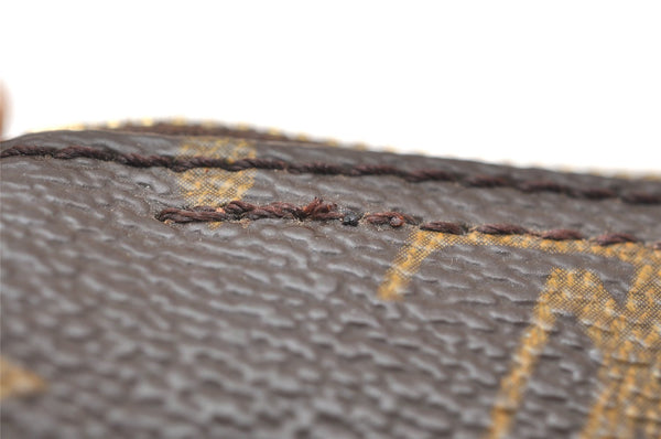 Authentic Louis Vuitton Monogram Papillon Pouch LV  3128K