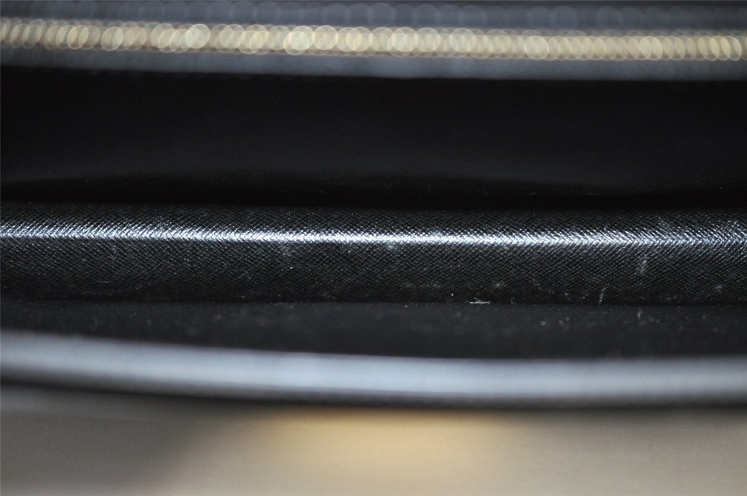 Authentic Louis Vuitton Epi Sellier Dragonne Clutch Bag Black M52612 LV 3130I