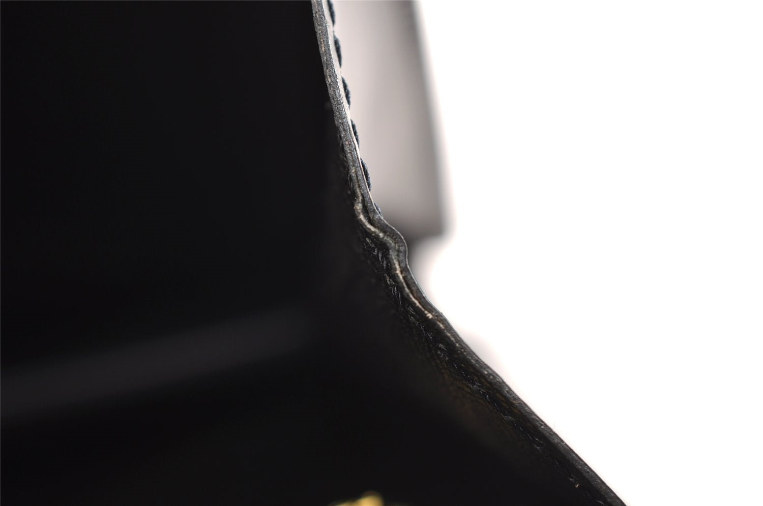 Authentic Louis Vuitton Epi Sellier Dragonne Clutch Bag Black M52612 LV 3130I