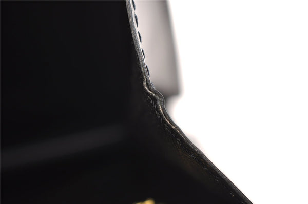 Authentic Louis Vuitton Epi Sellier Dragonne Clutch Bag Black M52612 LV 3130I